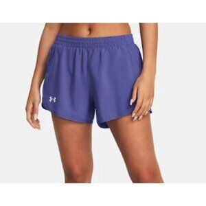 UNDER ARMOUR Womens Purple Fly By 3” Shorts Size 3XL NEW with tags